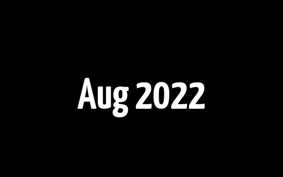 Aug 2022